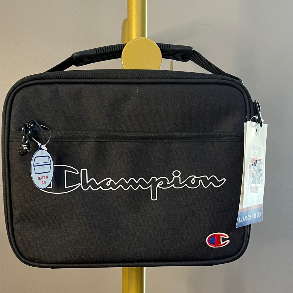 Champion Black Lunch Box Bag
